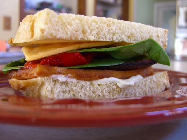 Smoky Miso Tofu Sandwiches -- Epicurean Vegan